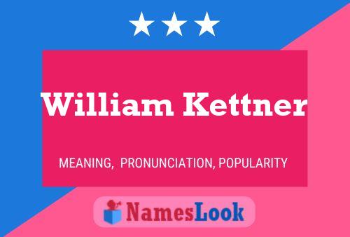 Постер имени William Kettner