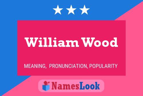 Постер имени William Wood