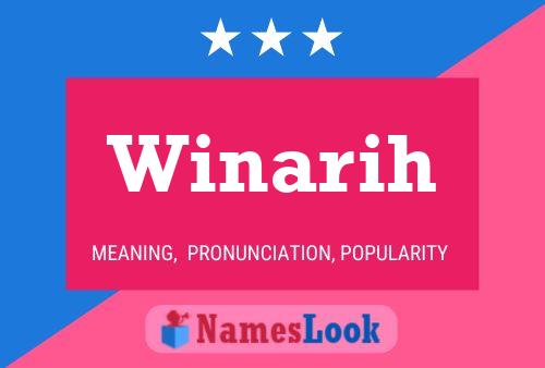 Постер имени Winarih