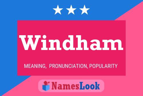 Постер имени Windham