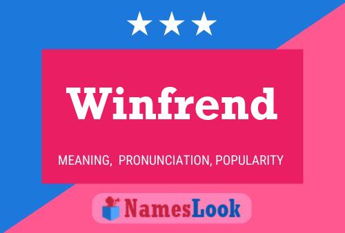 Постер имени Winfrend