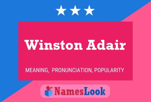 Постер имени Winston Adair