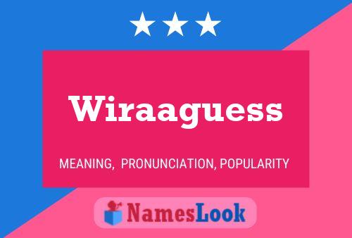 Постер имени Wiraaguess