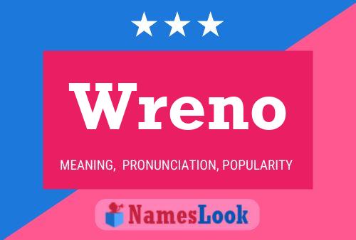 Постер имени Wreno