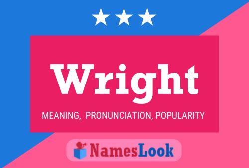 Постер имени Wright