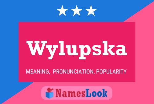 Постер имени Wylupska