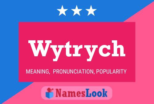 Постер имени Wytrych