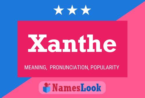 Постер имени Xanthe