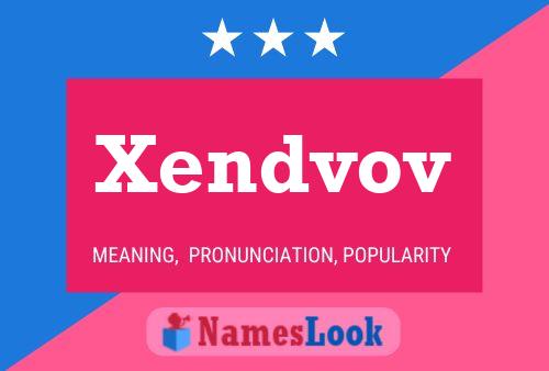 Постер имени Xendvov