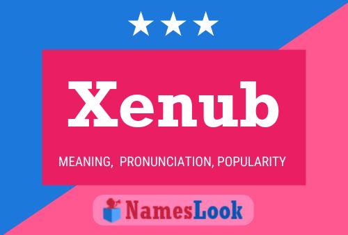 Постер имени Xenub