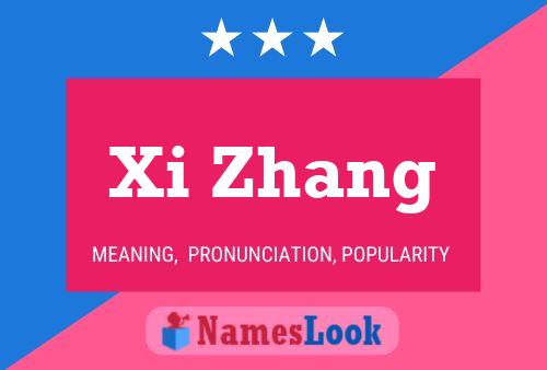 Постер имени Xi Zhang