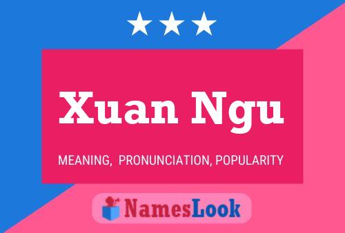 Постер имени Xuan Ngu