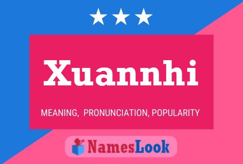 Постер имени Xuannhi