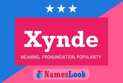 Постер имени Xynde