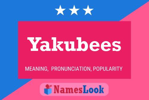 Постер имени Yakubees