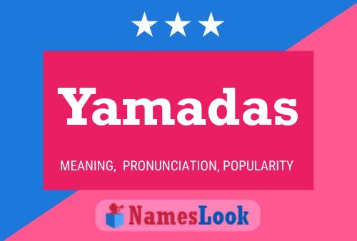 Постер имени Yamadas