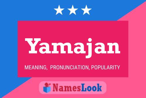 Постер имени Yamajan