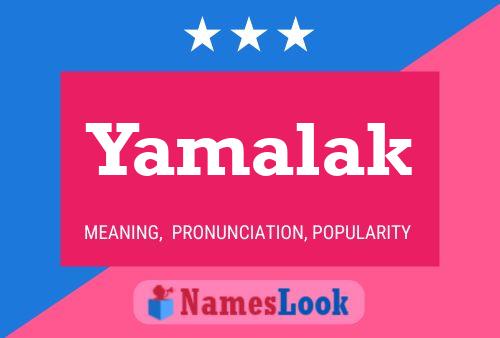 Постер имени Yamalak