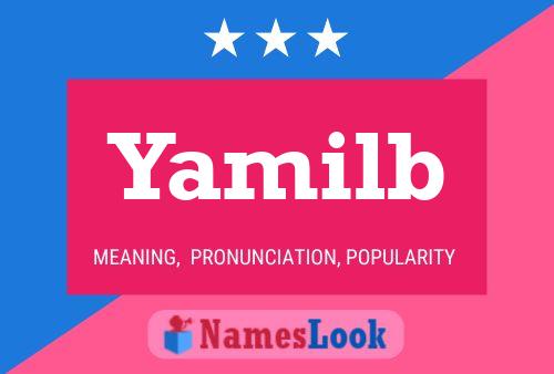 Постер имени Yamilb