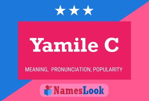 Постер имени Yamile C