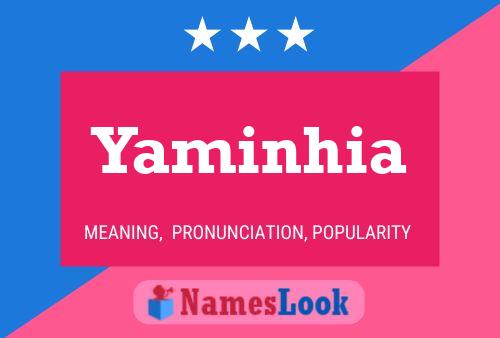 Постер имени Yaminhia