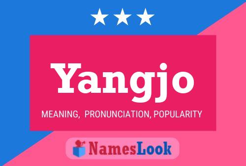 Постер имени Yangjo