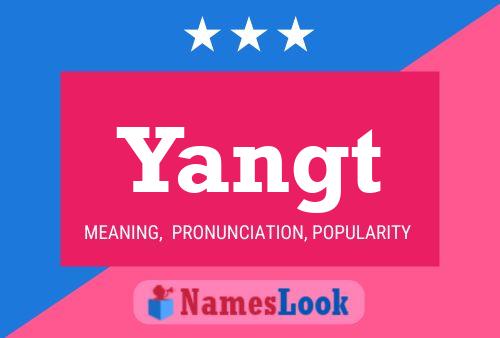 Постер имени Yangt