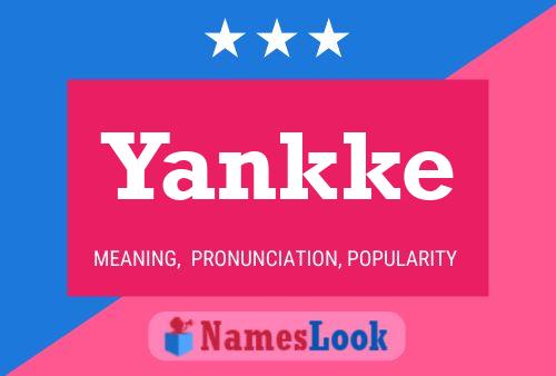 Постер имени Yankke