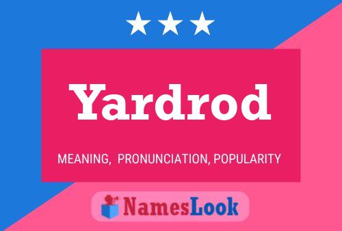 Постер имени Yardrod