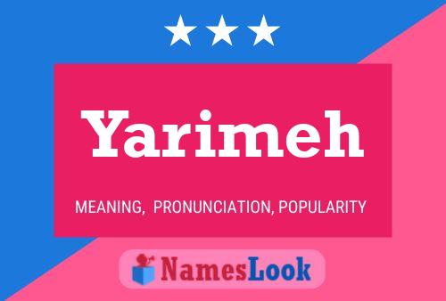 Постер имени Yarimeh