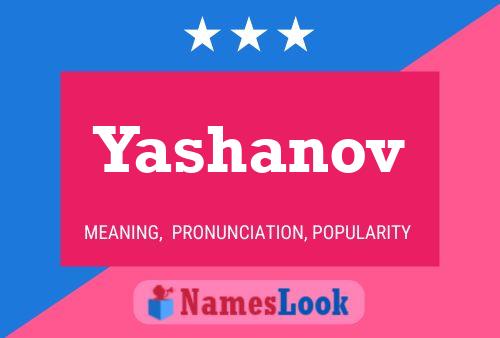 Постер имени Yashanov