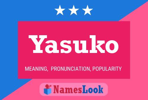 Постер имени Yasuko