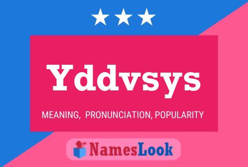 Постер имени Yddvsys