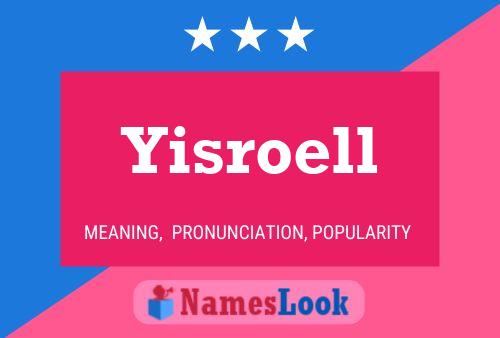 Постер имени Yisroell