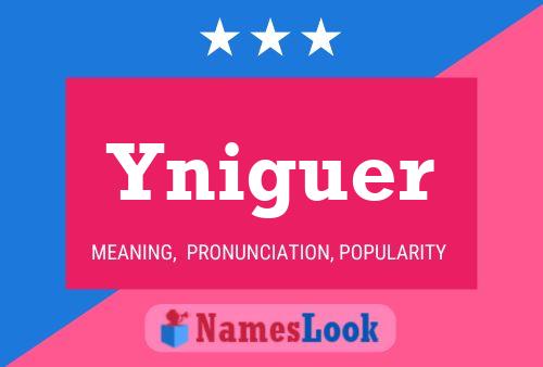 Постер имени Yniguer