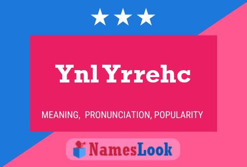 Постер имени Ynl Yrrehc