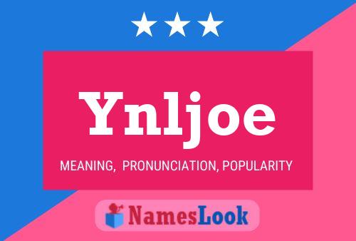 Постер имени Ynljoe