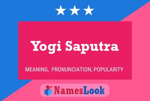 Постер имени Yogi Saputra