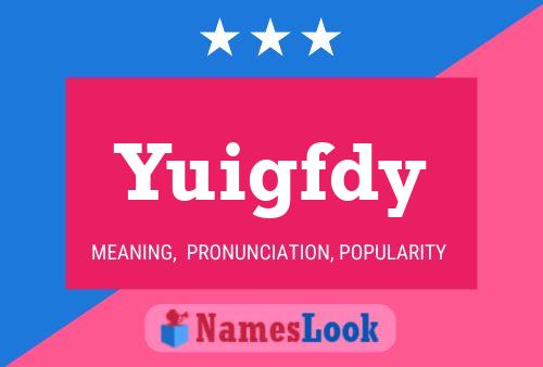 Постер имени Yuigfdy