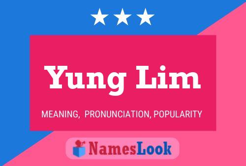 Постер имени Yung Lim