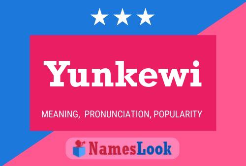 Постер имени Yunkewi