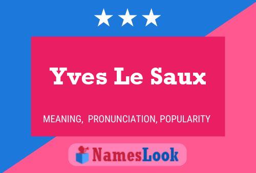 Постер имени Yves Le Saux