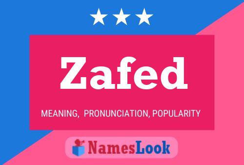 Постер имени Zafed