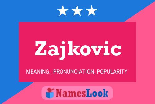 Постер имени Zajkovic