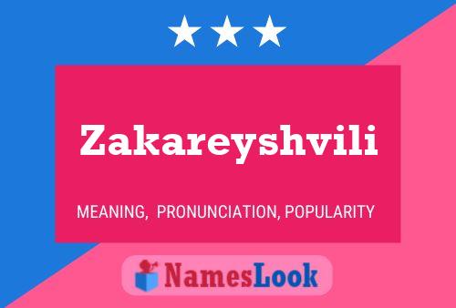 Постер имени Zakareyshvili