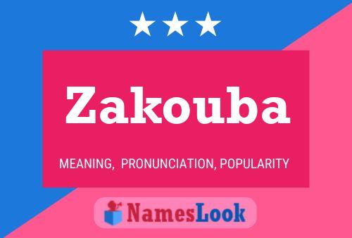 Постер имени Zakouba