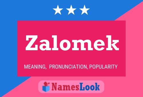 Постер имени Zalomek