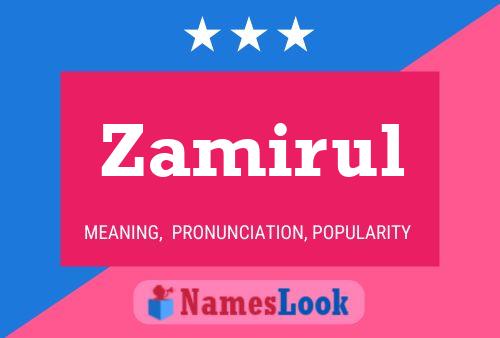 Постер имени Zamirul