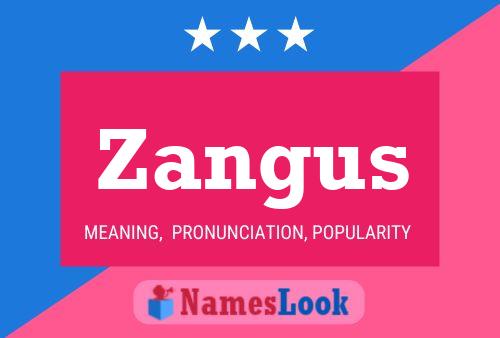 Постер имени Zangus