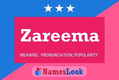 Постер имени Zareema